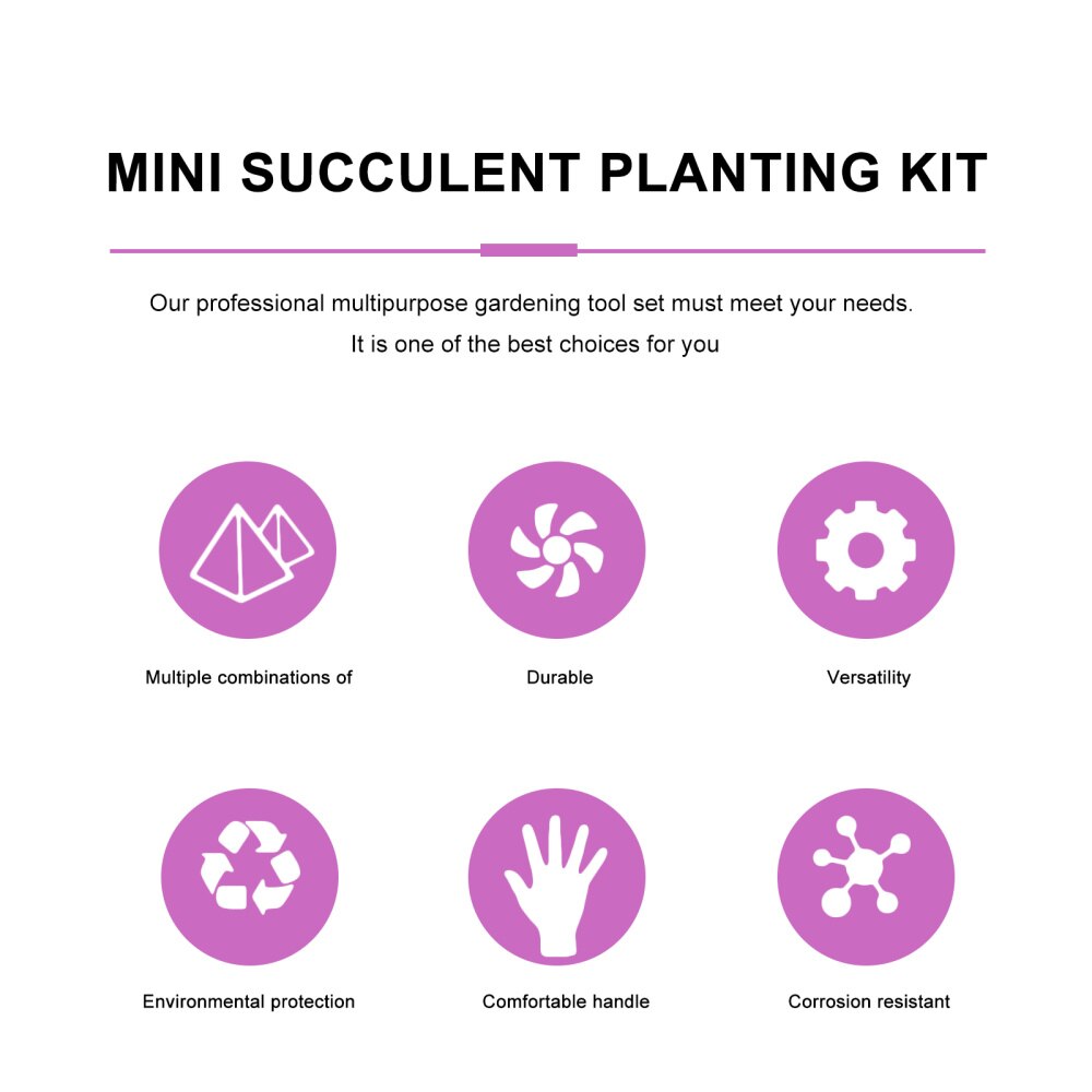 1 einstellen/5 Stck Gartenarbeit Werkzeug Enthält Schaufel Rechen Scher Spritzgerät Garten Versorgung