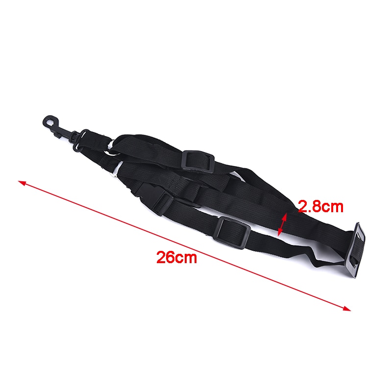 Verstelbare saxofoon saxofoon harnas schouder nylon riem riem voor alt/tenor/sopraan saxofoon onderdelen accessoires
