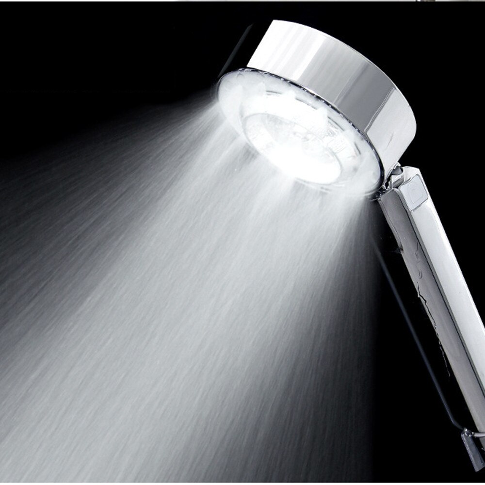 Handheld Shower Head Water Saving Double-sided Adjustable Shower Head SPA Pressurize Filter Shower Head High Pressure