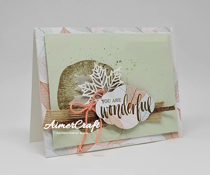 3 kpl vaahteranlehti metallinleikkausmuotit scrapbooking stensiili tee itse koristeellinen kohokuviointi askartelu stanssaa korttien valmistusmuotit