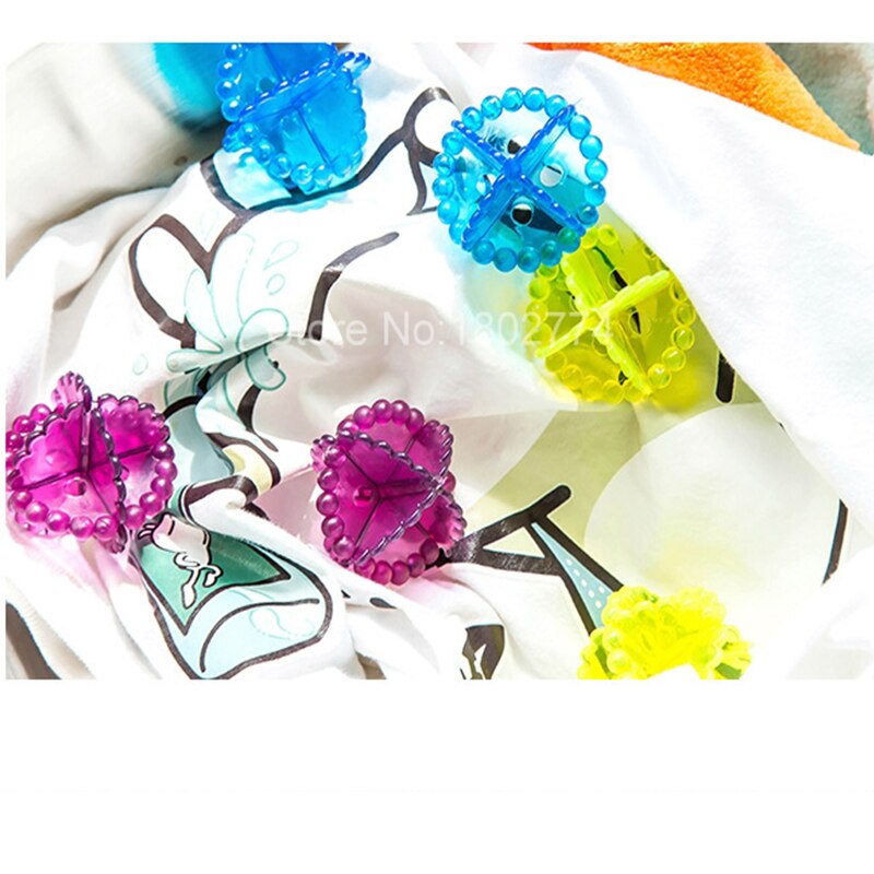 10Pcs Magic Washing Ball Washing Machine Balls Washing Laundry Ball Dryer Fabric Soften Helper Cleaner Boule De Lavage XYQ