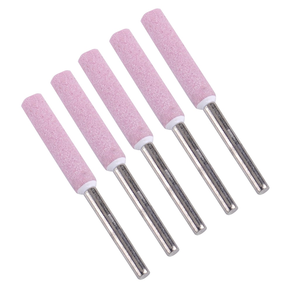 5 Pcs 4.8Mm Kettingzaag Puntenslijper Burr Kettingzaag Slijpsteen Bestand J99Store