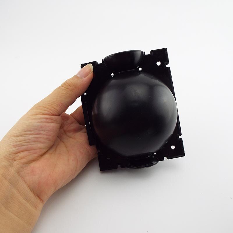 5/8/12cm Garden Fruit Tree Plant Rooting Ball Root Growing Boxes Case Grafting Rooter Grow Box High-pressure Breeding Gardening: 10pcs 8cm black