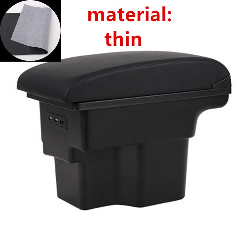 Til kia soul armlæneboks central butik indholds opbevaringsboks med kia sauer rio armlæn box usb interface