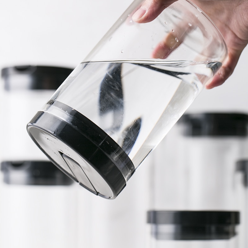 550/1000/1300 ml glas opbevaringsbeholdere til madopbevaring køkken opbevaringsbeholder boks slikflasker glas teglas forseglede dåser med låg