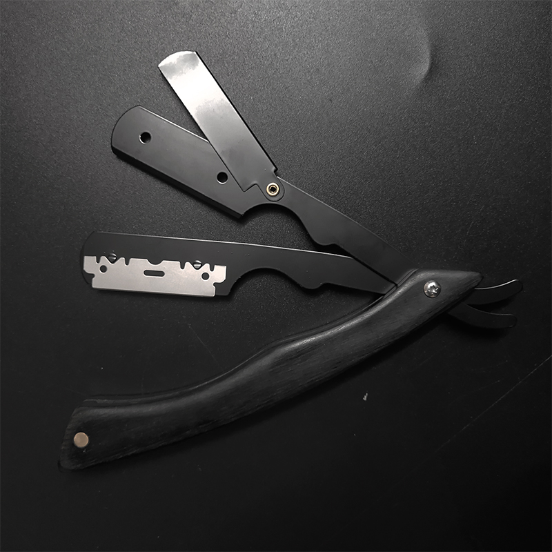 Lame professionnelle rasage rasoirs barbier rasoir sourcil rasoir hommes lame remplaçable rasoir cheveux couteau