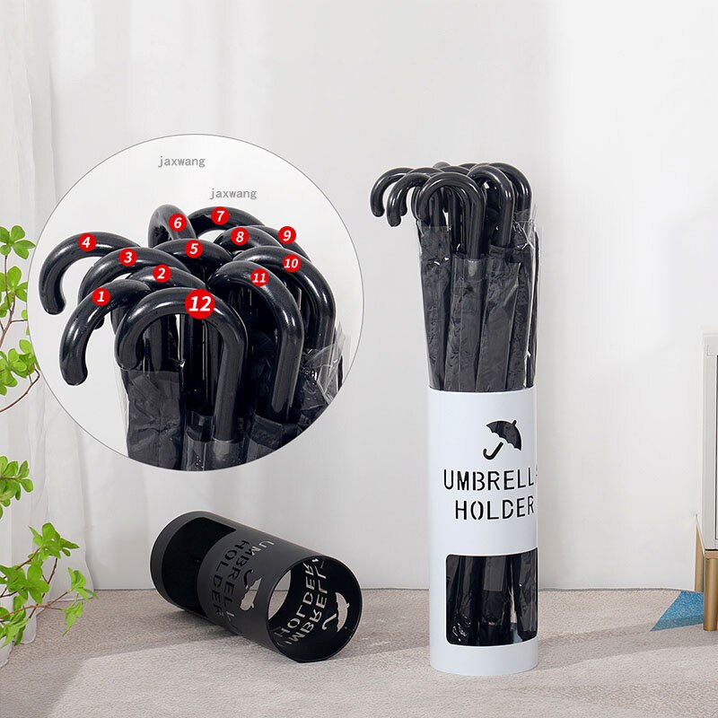 Paraguas de hierro forjado para restaurante y balcón, soporte para muebles del hogar, vestíbulo de Hotel, Cubo de almacenamiento para dormitorio