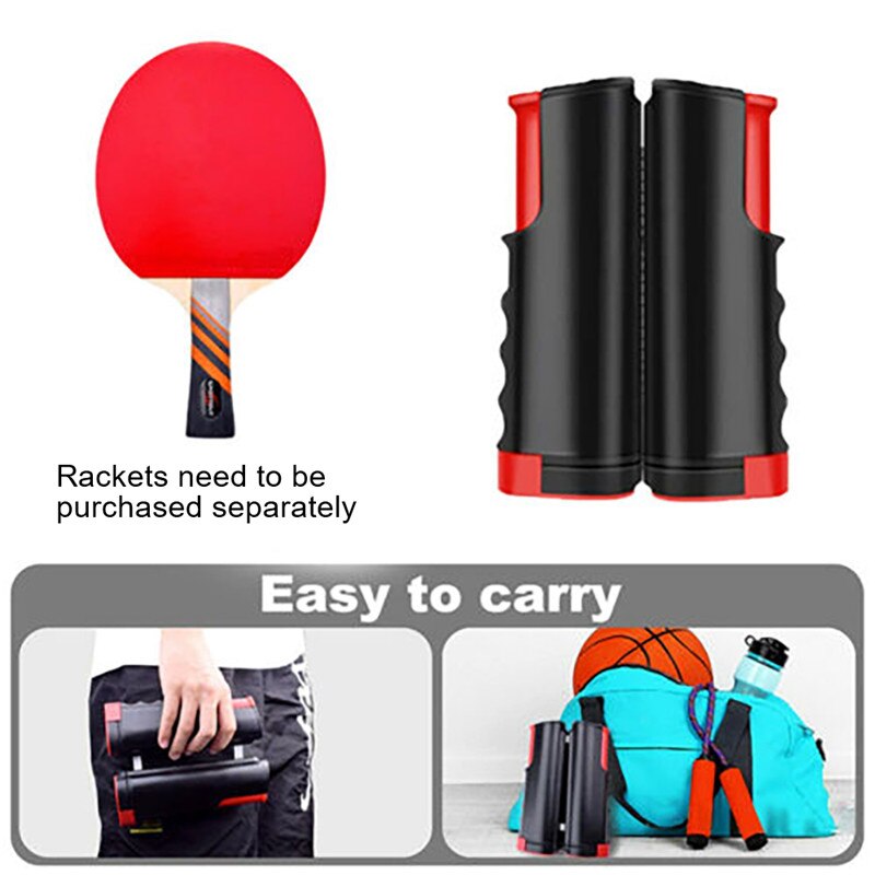 Retractable Table Tennis Net Kit Ping Pong Games Replacement Set Portable Indoor Table Tennis Accessories Equipment