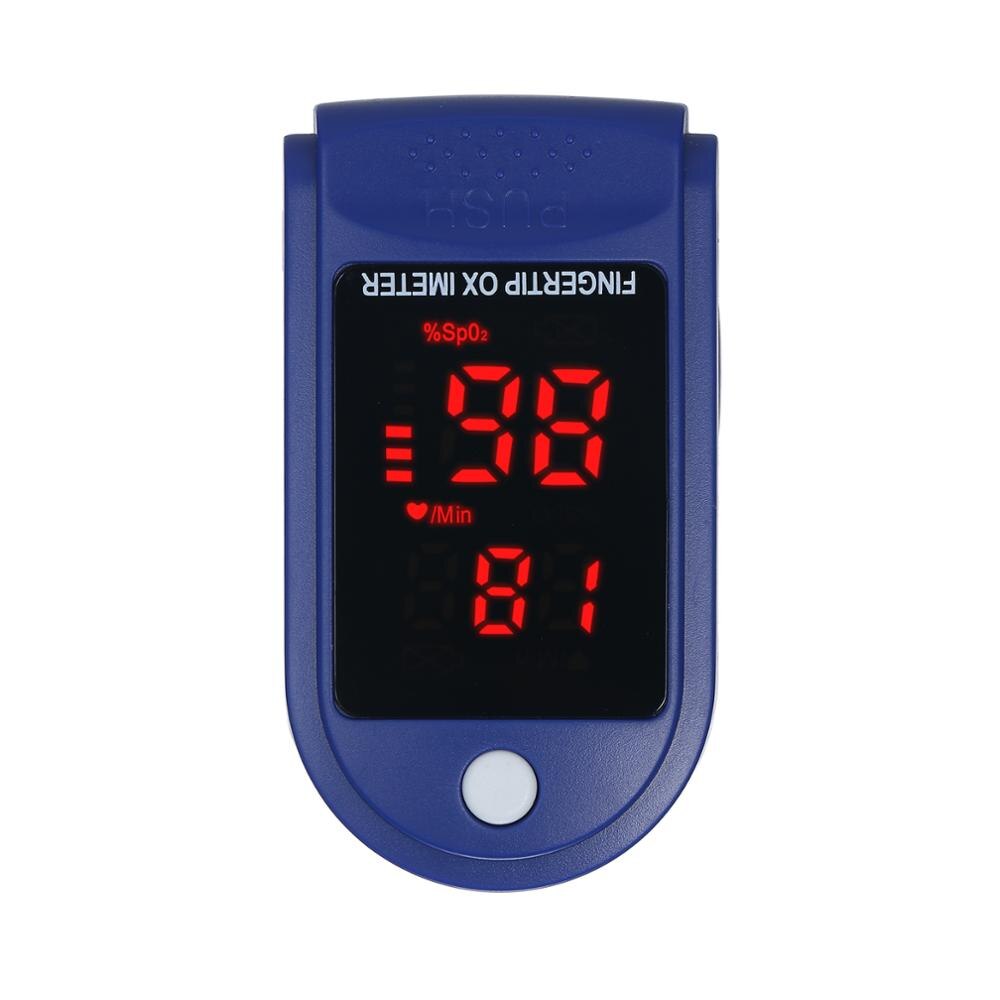 Digitale Fingertip Pulsoximeter OLED Display Blut Sauerstoff Sensor Sättigung SpO2 Monitor Messung Meter für Sport: S5169-2