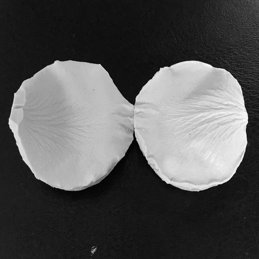 2 stk silikonkake blomsterform bakegodteriform rose blomst fondant pasta sjokolade kronbladsform dekorasjonsverktøy