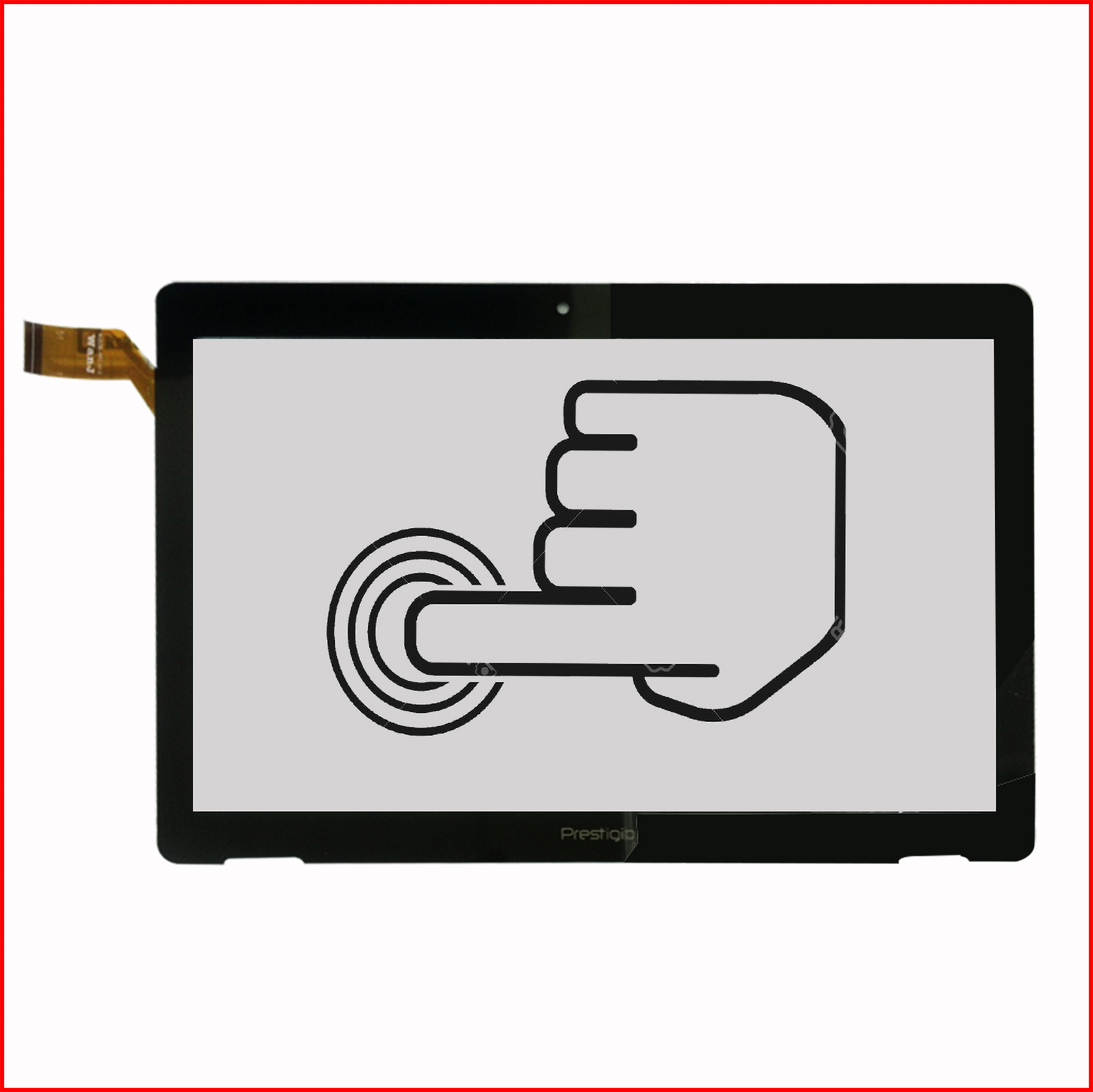 10,1 pulgadas para Winnovo T10 pantalla táctil Panel digitalizador Sensor reparación piezas de repuesto