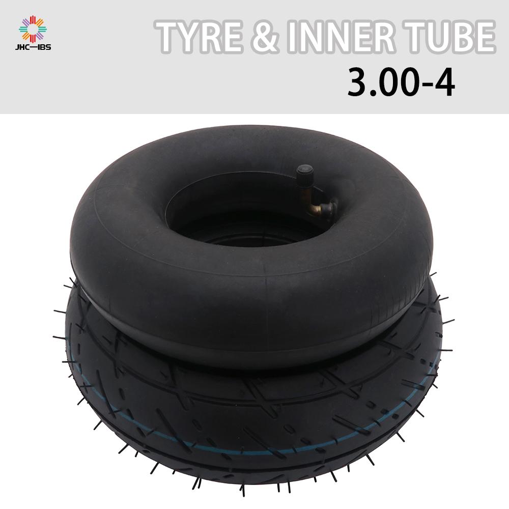 4 Pneus Tubes 3.00-4 (10x3, 260x85) - Pour VTT, Quad, Go-kart 49cc 2 Temps - Neuf