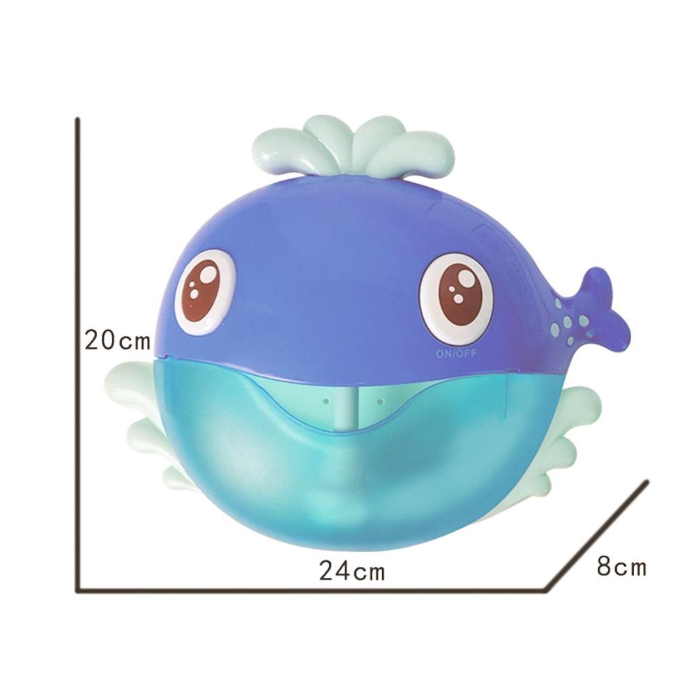 Cartoon Crab Bubble Machine Music Bubble Maker Blower Automatic Baby Bath Shower Toy Bathtub Soap Machine for Children: 9