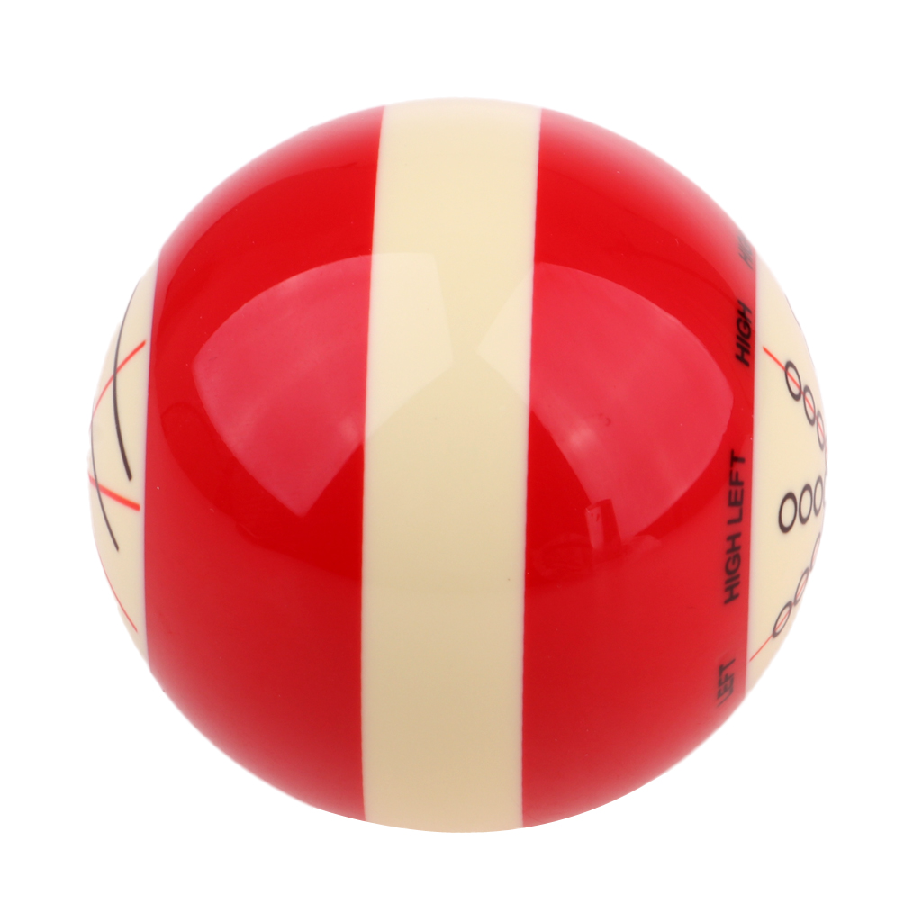 Durable Resin Billiard Practice Training Pool Cue Ball Accessory Snooker Billiard Balls Funny Indoor Games Birthday