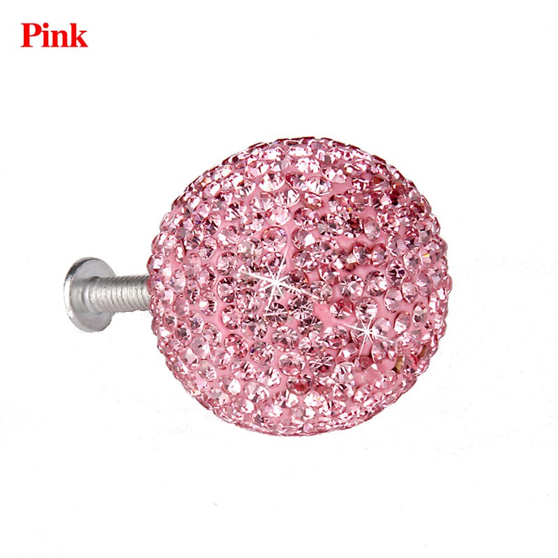 Morden Crystal Handvat Diamant Knop Kabinet Lade Kast Deurknoppen Furniture Hardware Shiny Crystal Bal Handgrepen