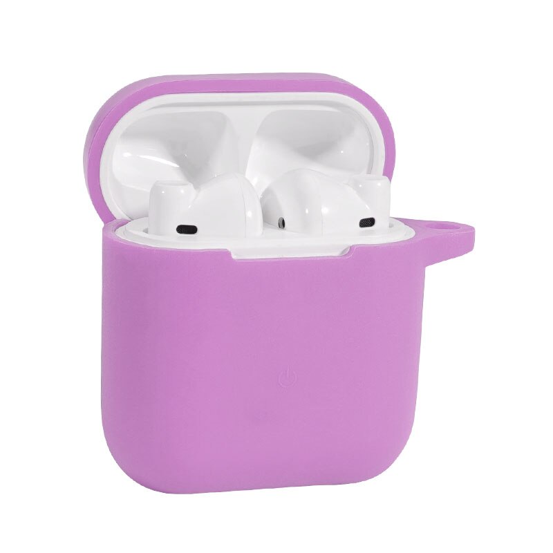 Anti-fall Dust-proof Protective Cover Silicone Case With Carabiner For QCY T8 Wireless Bluetooth Earphone: 09