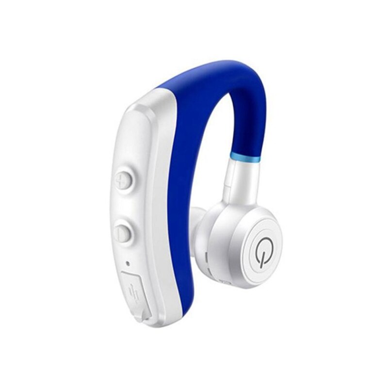 Fones de ouvido wireless bluetooth, fones de ouvido estéreo esportivos sem fio headset intra auricular para iphone xiaomi huawei: Azul