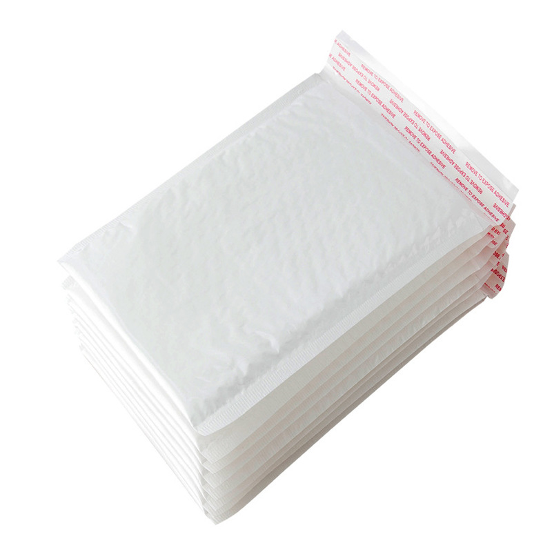 Plastik hvid skum konvolut pose mailers polstret konvolut med boble postpose wrap emballage poser 50pc 13*13cm
