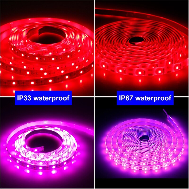 USB LED plant growth lamp full spectrum indoor plant growth lamp 2835 lamp beads DC5V waterproof led plant light strip
