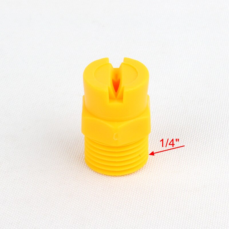 5 stk blæserdyse 1/8 &quot; 1/4 &quot; 3/8 &quot; 1/2 &quot; plastsprinkler til kemisk ætsemaskine industriel rengøring vaskestøvfjernelse: 1 l 4 tommer