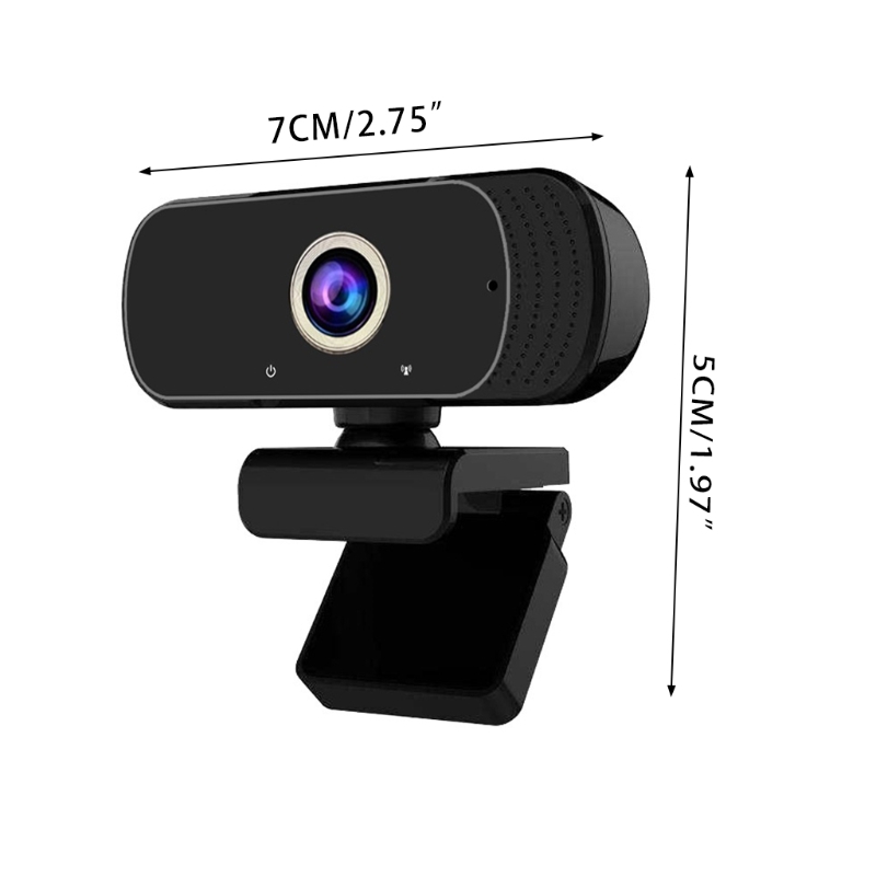 Practical 720P/1080P Webcam With Built-in Microphone USB2.0 Plug-and-play Camera With Beauty Fill Light For Live Broadcast