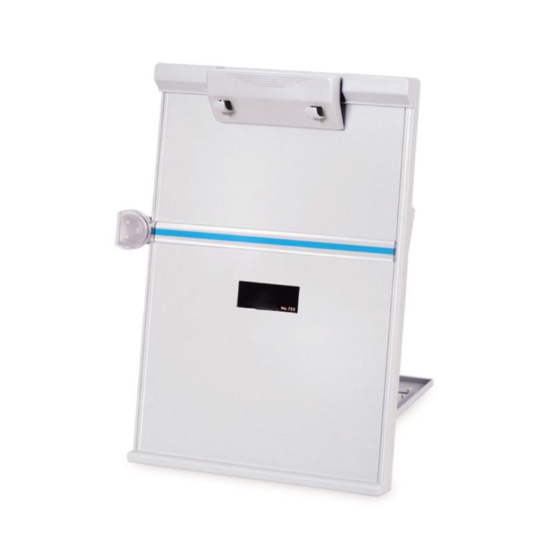 Plastic Adjustable Computer Document Holder Book Rack Stand Reading Typing Frame 24BB