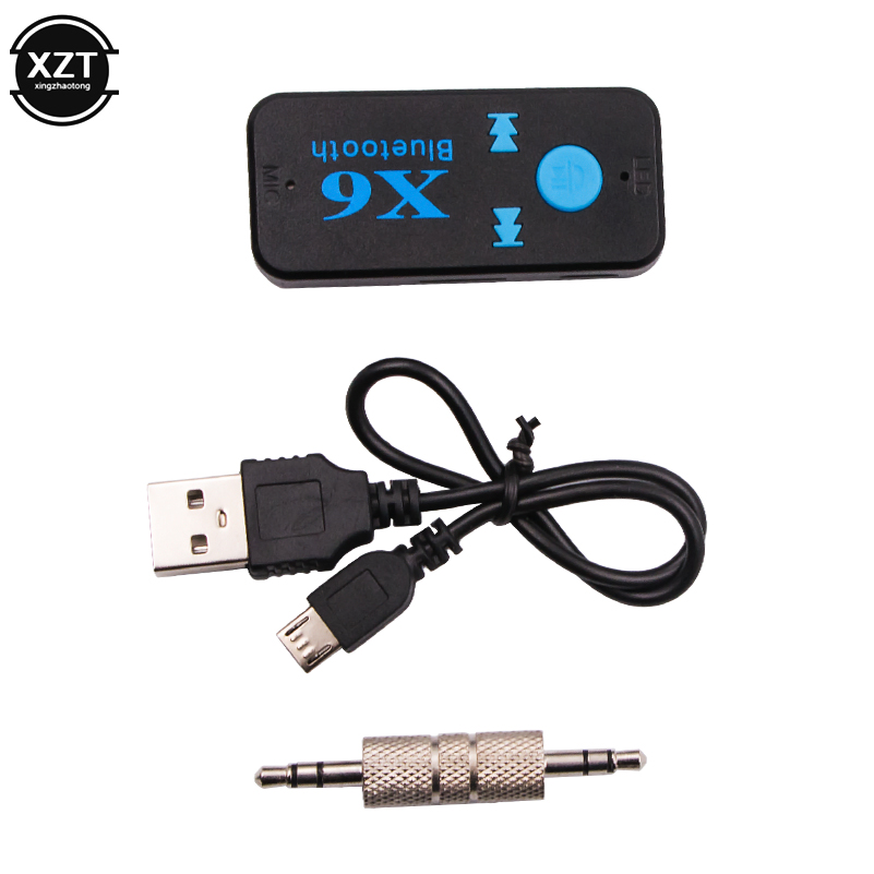 Bluetooth 4.1 Draadloze Usb-ontvanger Bluetooth Audio Adapter 3.5Mm Jack Aux Tf Kaartlezer Microfoon Handsfree Bellen Ondersteuning