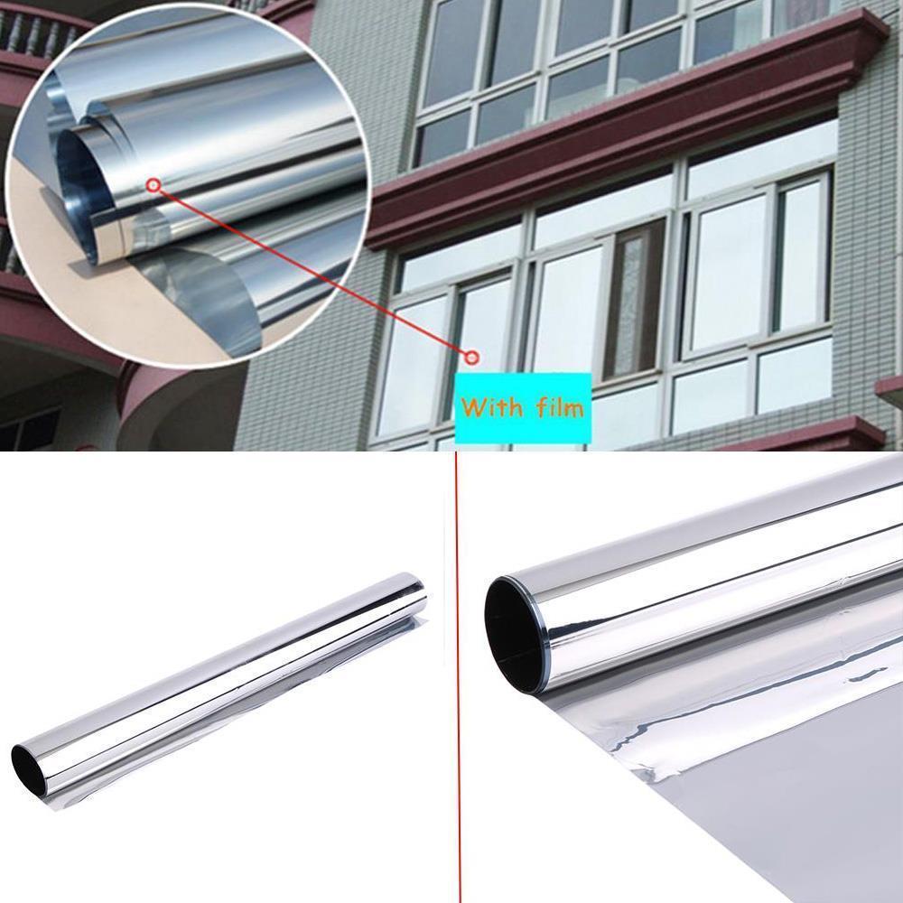 Commercial Reflective Mirror Window Tints 0.5x3mWindow Films Adhesive film