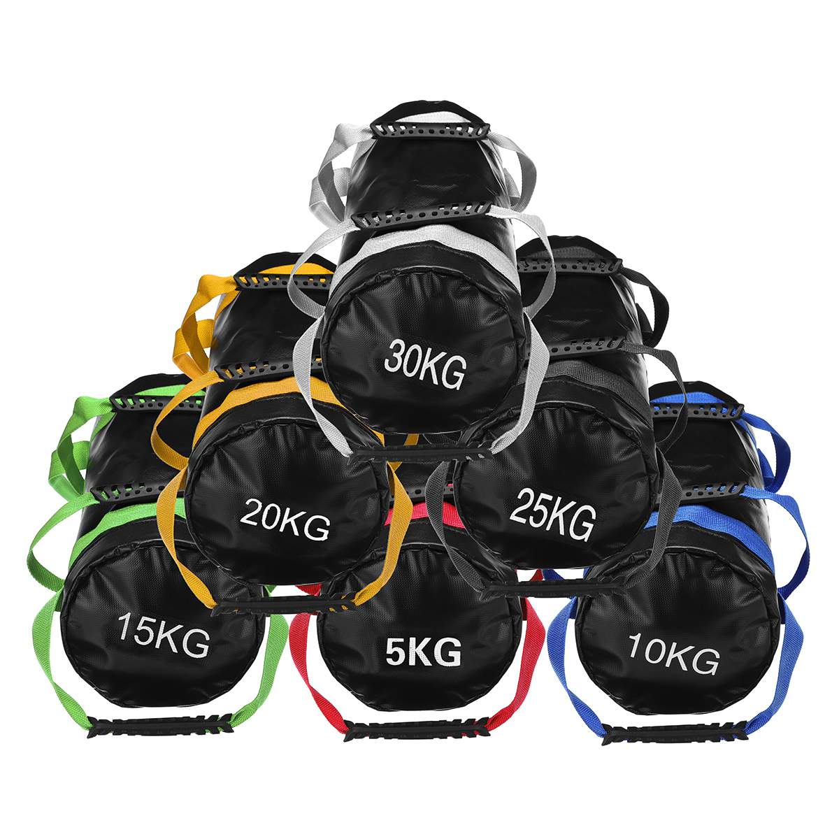 5-30KG Weight Sand Bag Power Bag Heavy Duty Crossfits Fitness Weight Lifting Sandbag MMA Boxing PU