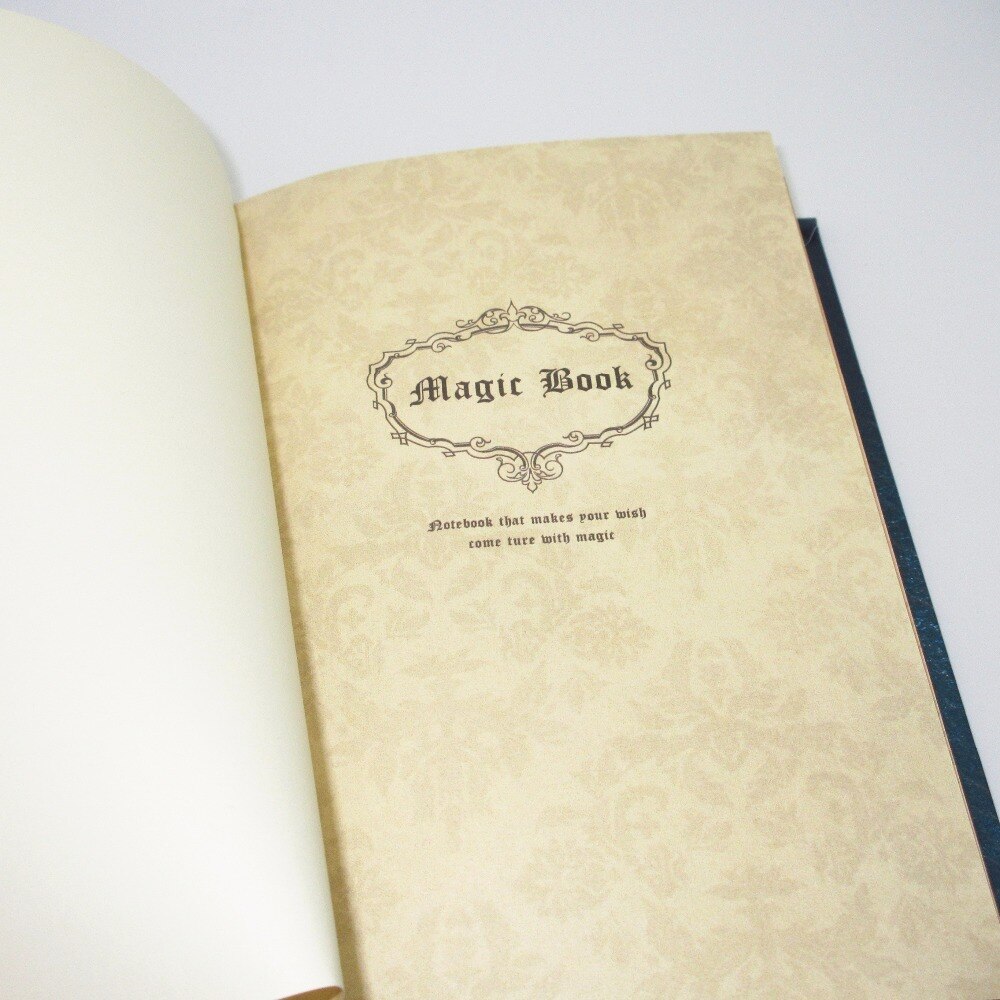 Vintage Deluxe Magic Notebook Reliëf Hardcover A5 Regeerde Papier 128 Vellen multi-use Prive Collectie