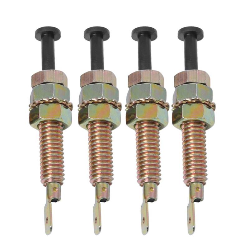 Universal Car Auto Trunk Bonnet Door Jamb Hood Alarm Pin Switch Security Adjustable Car Engine Truck Boat Light: 4pcs