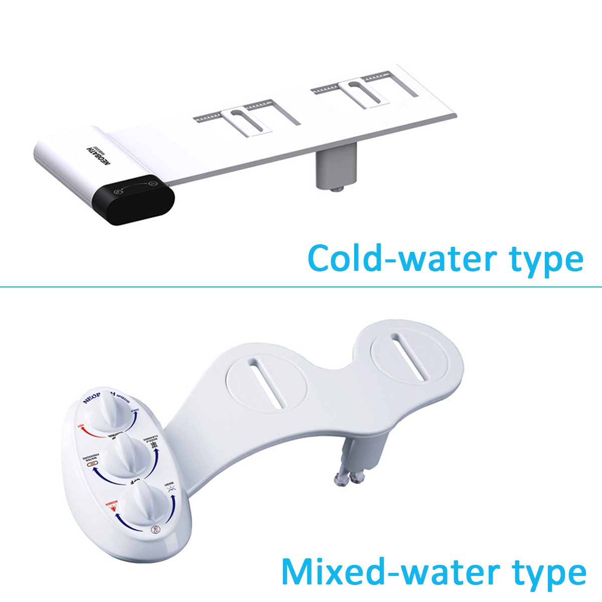 Niet-Elektrische Koud Spuiten Bidet Zelfreinigende Nozzle Verse Water Bidet Sproeier Toilet Seat Attachment Mechanische Douchette wc