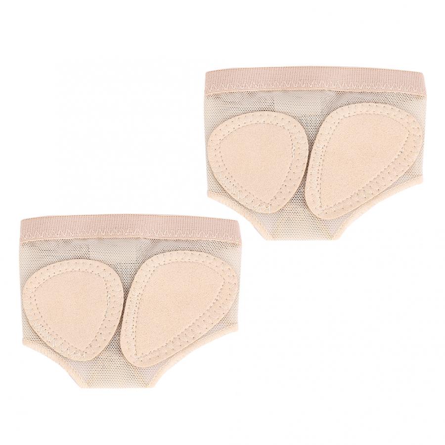 1 paar Dans Poot Pads Schoenen Voet Thong Toe Poot Pad Ballet Dans Voorvoet Half Beschermende Schoenen Fitness Sport Voorvoet pad