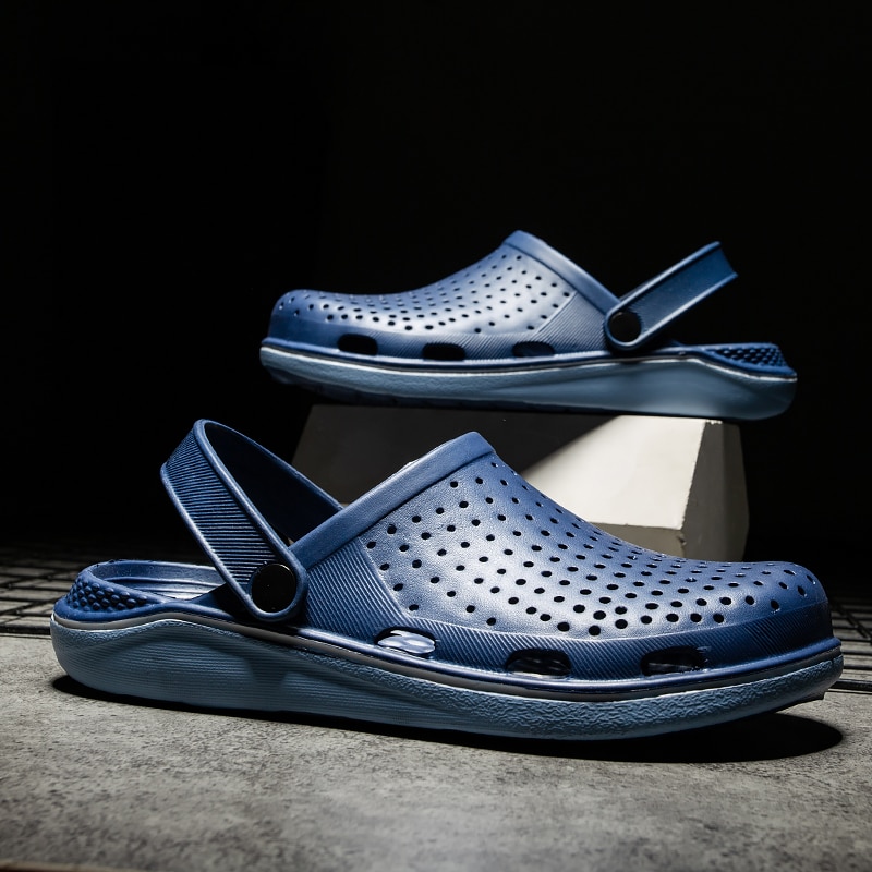 Mannen Sandalen Crocks Literide Gat Schoenen Crok Rubber Klompen Voor Mannen Unisex Tuin Schoenen Crocse Adulto Cholas Hombre Mannen Sandalen
