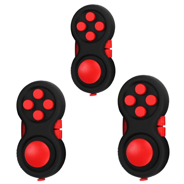 ZK60 antistress toy for adults children kids fidget pad stress relief squeeze fun hand interactive toy office christmas: three-N