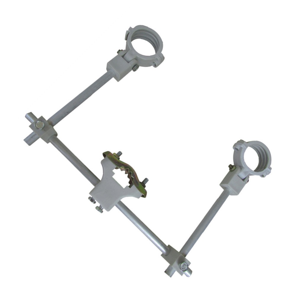 Support LNB support LNB support HD-TLB-3 maintien jusqu'à 3 bande Ku LNB lot de 2 pièces