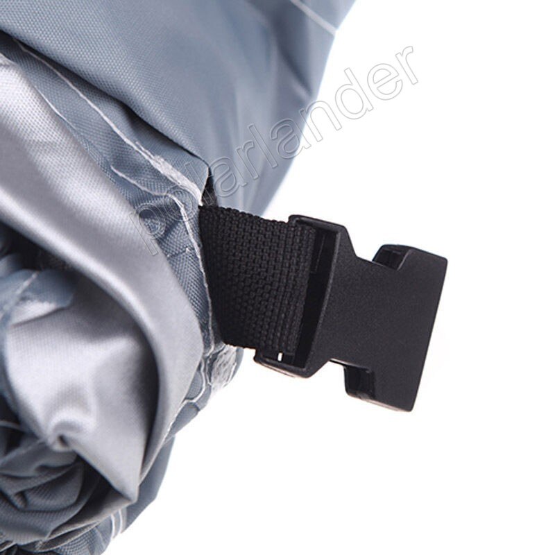 210D Speedboat Camping Fishing Grey Boat Cover Accessories 17-19ft Sunnproof Fish Ski V-Hull Waterproof UV Protected