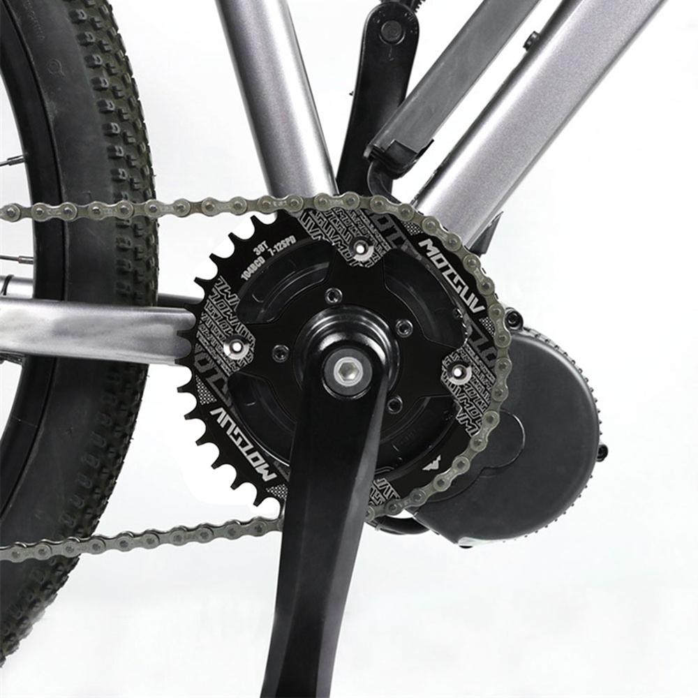 Bicycle Crankset Bafang 104BCD 130BCD Biike Motor Aluminum Alloy Chainring Chain Ring Adapter For Electric Cycling Accessories