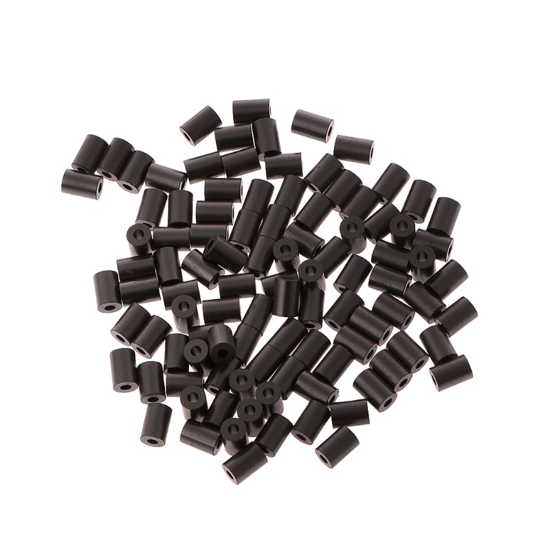 100x ferriet huls kern emi 3.5 x 5 x 1.5mm kernen ringfilter toroïdale ferriet kraal