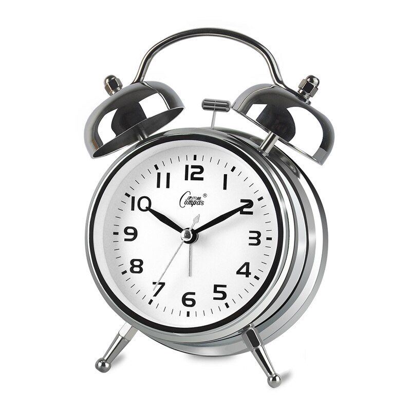 Luminous cute mini metal portable small Alarm Clock remote table hours glowing alarm clock modern table clocks digital OO50AC: Style 3