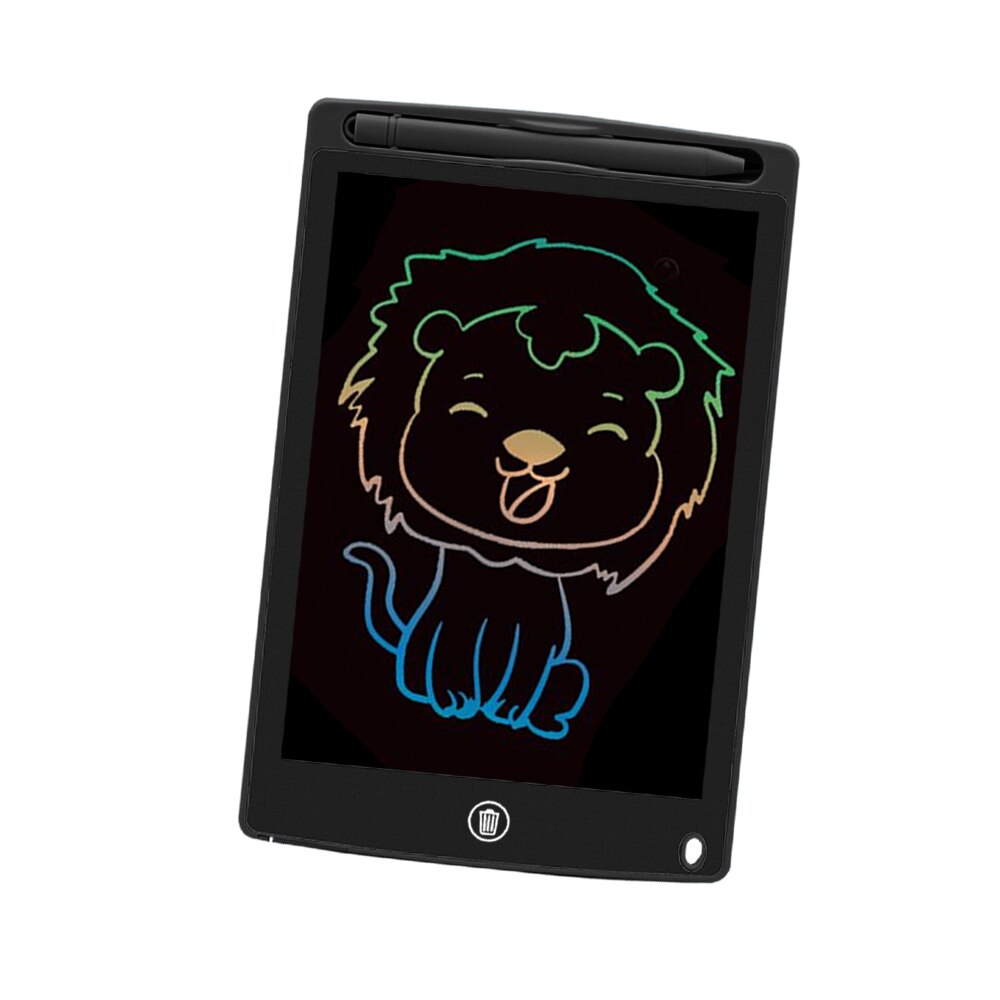 TISHRIC LCD Writing Tablet 8.5 Inch Color Screen Graphic Tablet Writing Board With Stylus Pen Digital Tablet Handwriting Pad: Black