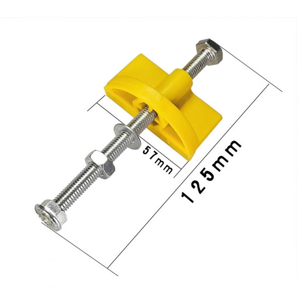 10Pcs Leveling Tool Sturdy Tile Leveling Locators Adjustable Height Stainless Steel Fixed Tile Lifting Leveling System for Tiles