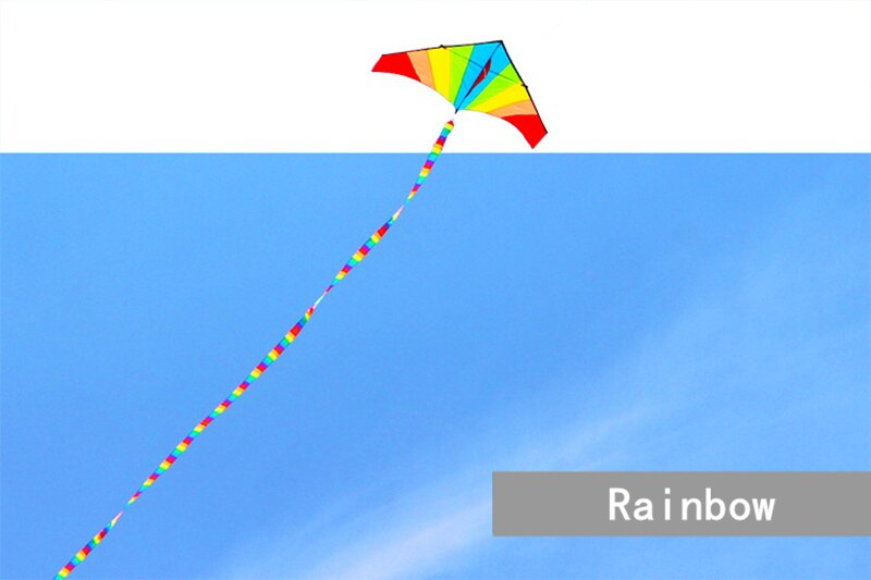 10M / 30M cylindrical kite tail rainbow kite triangle kite stunt kite accessories adult outdoor sports kite long tail