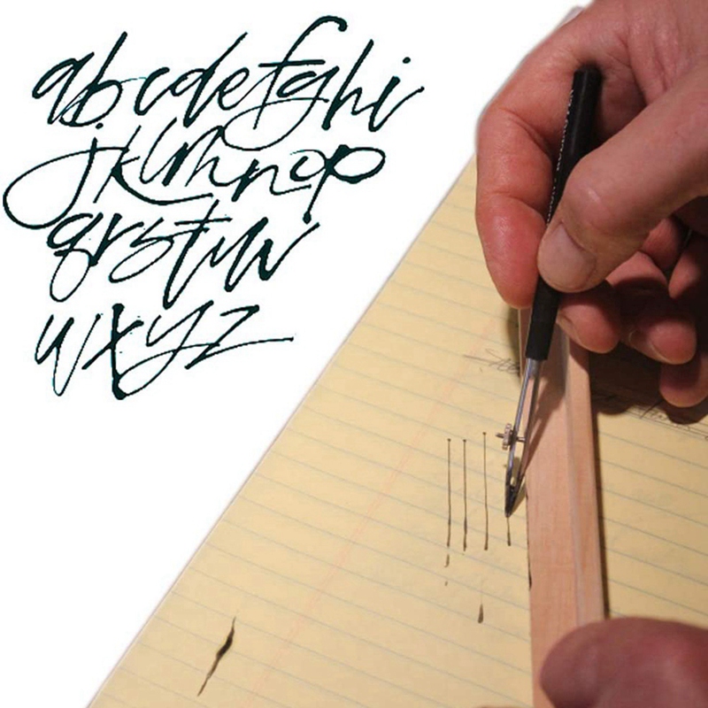 Stylos de règle d&#39;art ligne, stylo de ligne droite réglable règle d&#39;art stylo de dessin outil d&#39;écriture pour dessin technique de cartographie