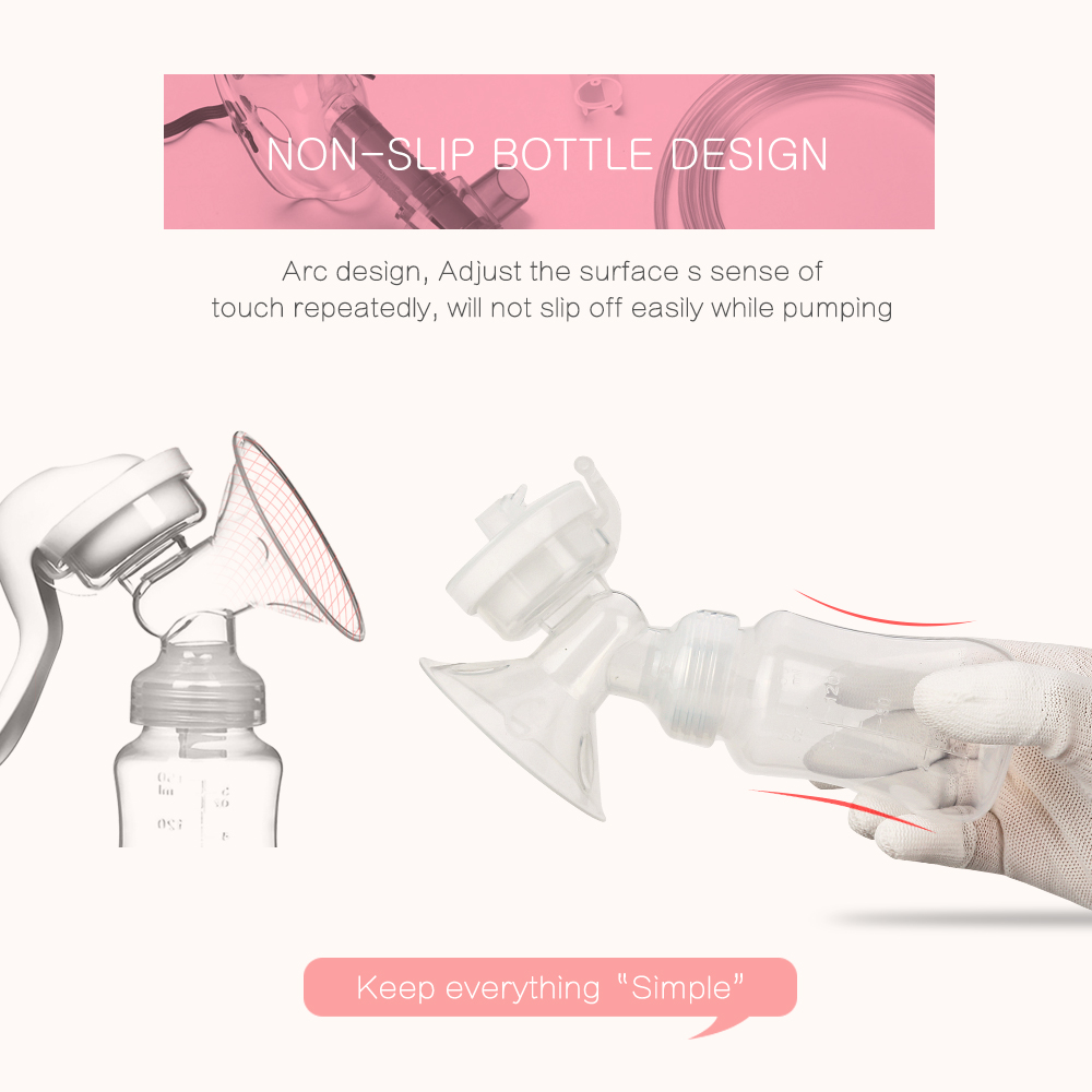 Breast Pump Baby Nipple Manual Suction Milk Pump Feeding Breasts Pumps Milk Bottle Sucking Postpartum Supplies Accessories