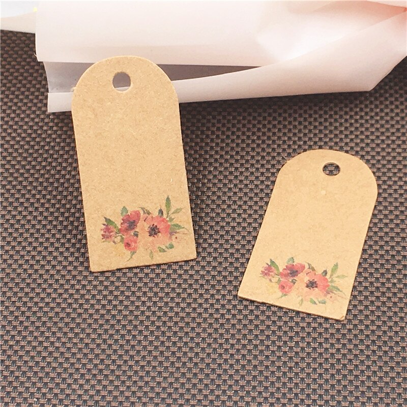 Étiquette de prix de gâteau 4x2cm 100 pièces | Petite carte accrochable à motifs multiples, Mini belles notes de mariage, cuisson du pain,