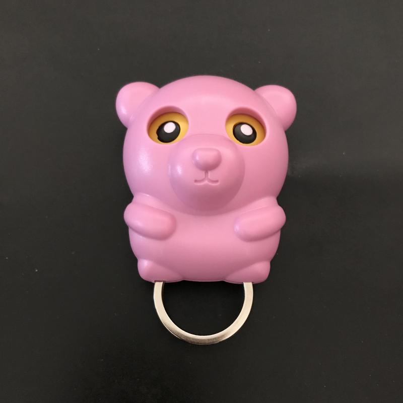 1pc hibou magnétique clé crochets Animal lapin ours mur porte-clés aimants Attraction porte-clés maison décoratif organisateur: 09