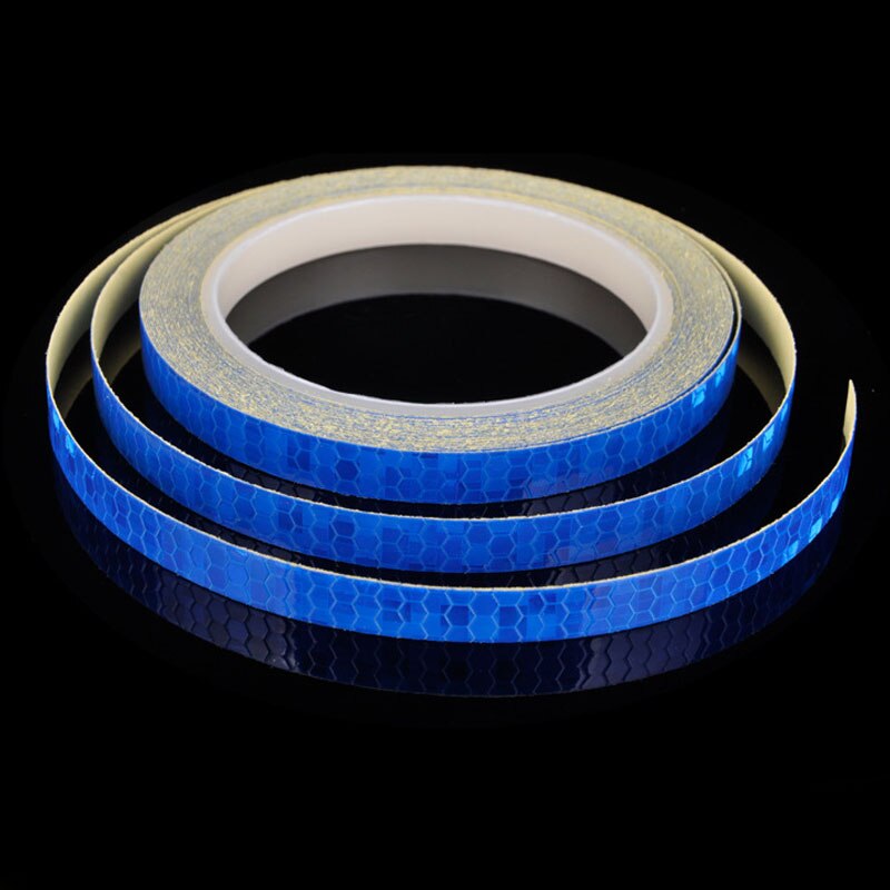 3pcs Reflective Tape Bicycle Cycling Reflective Stickers Adhesive Tape Bike Stickers Bicycle Accessories