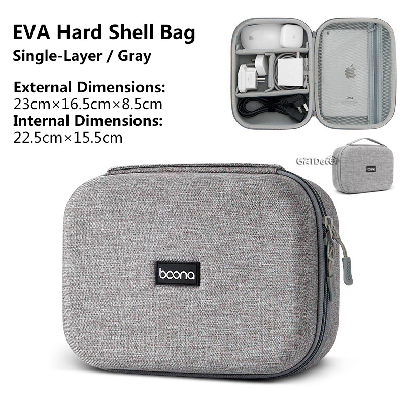 Electronics Accessories Travel Organizer Hard Shel... – Grandado