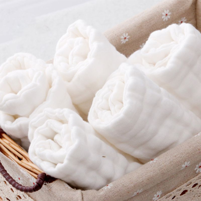 5 Pack 12 Ply Baby Washable Diaper Reusable Soft Cloth Nappy for Newborn Infant